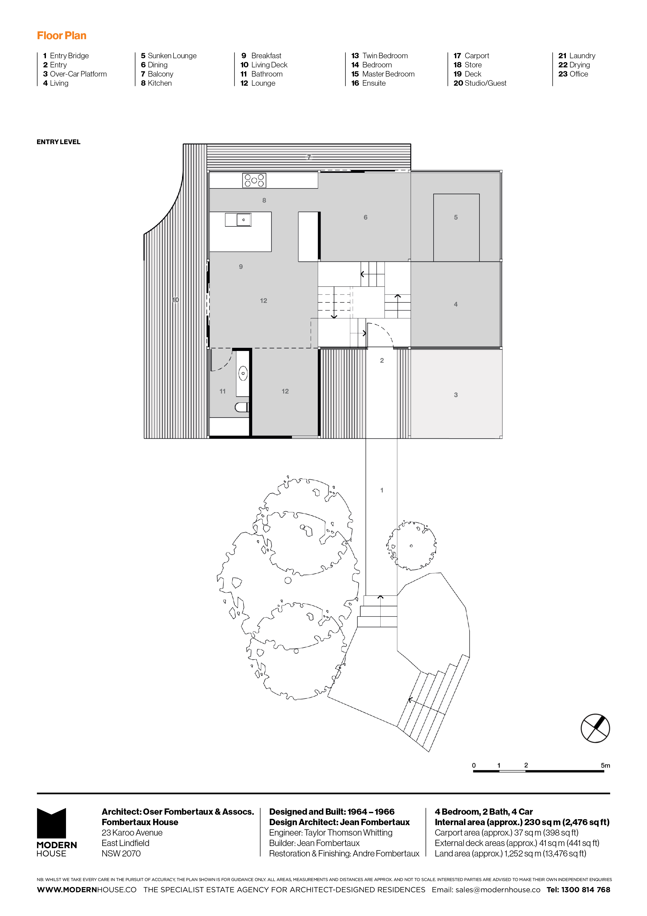 School Administration Block Floor Plan Modern House
